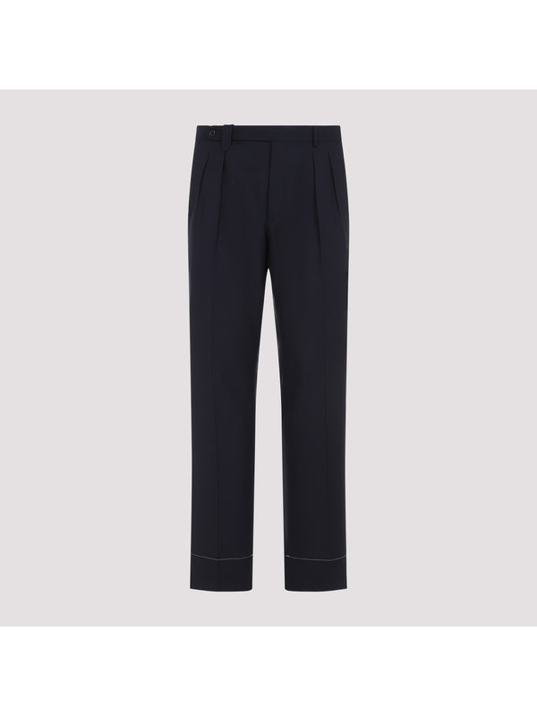 Elba Pintuck Wool Pants