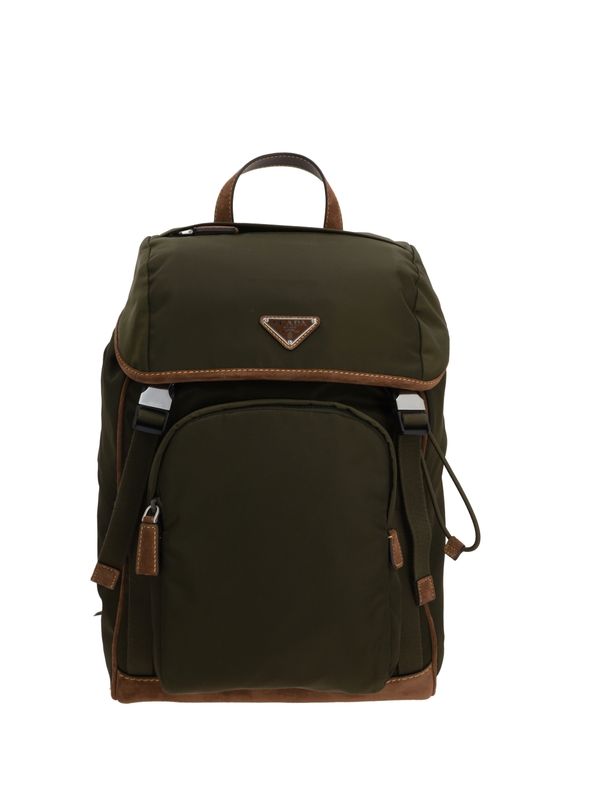 Prada Green Backpacks