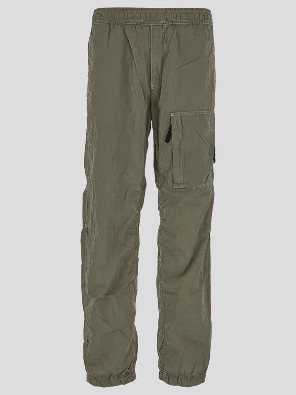 Wappen Patch Crinklelaps Jogger Pants