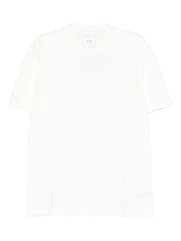 Y3 White Short Sleeve T-Shirt