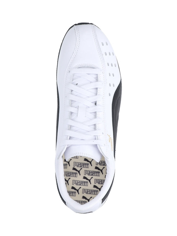 Puma White Low Top Sneakers