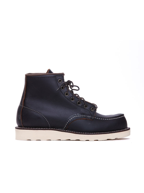 Red Wing Black Lace-Up Boots