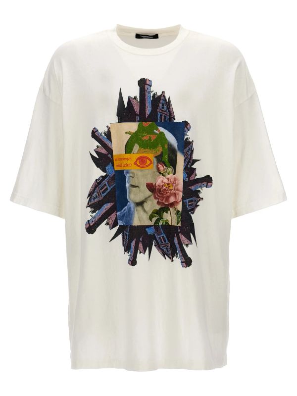 Graphic Printed Cotton Short Sleeve
  T-Shirt