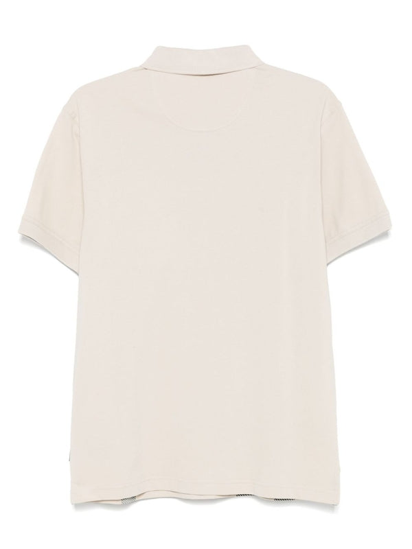 Tartan Check Cotton Short Sleeve Polo Shirt