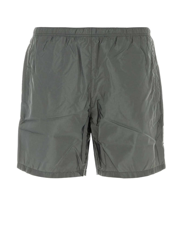 Back Logo Nylon Swim Shorts