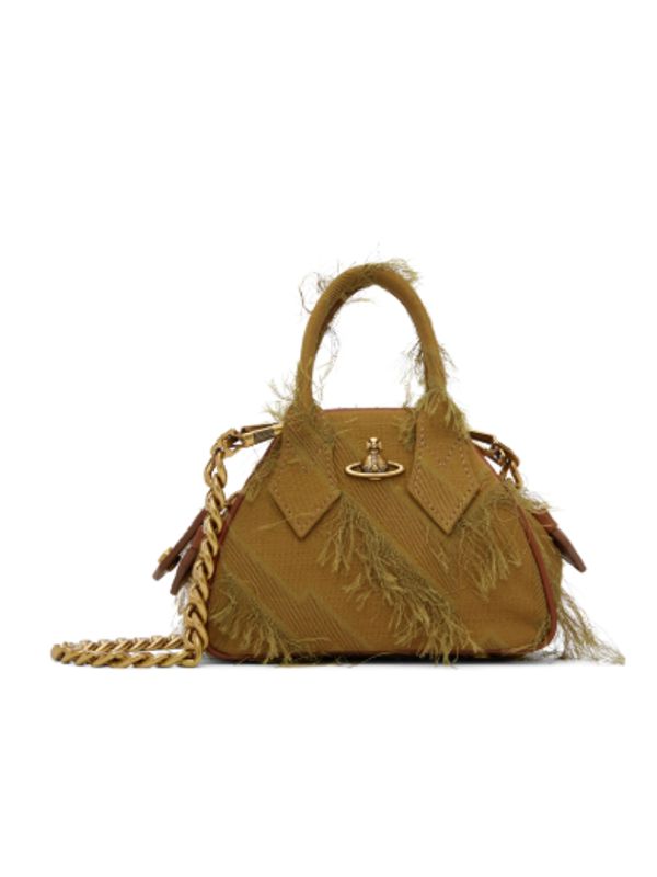 YASMINE ORB Metal Logo Tote Bag