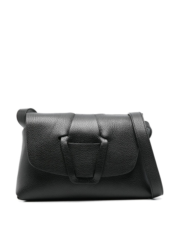 MABRA Grained Leather Crossbody Bag