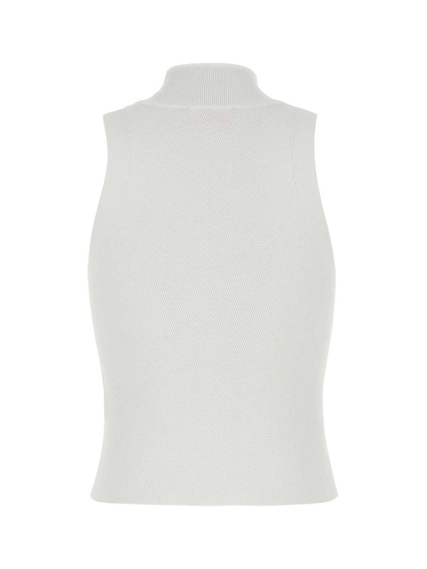 Onervax Cutout Logo Sleeveless Top
