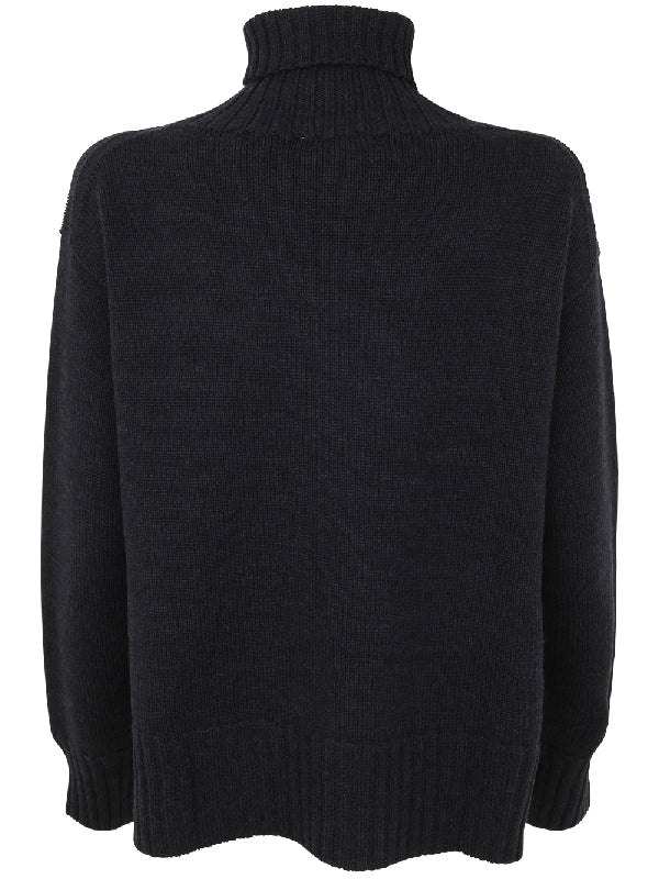 Wool Turtleneck Knit