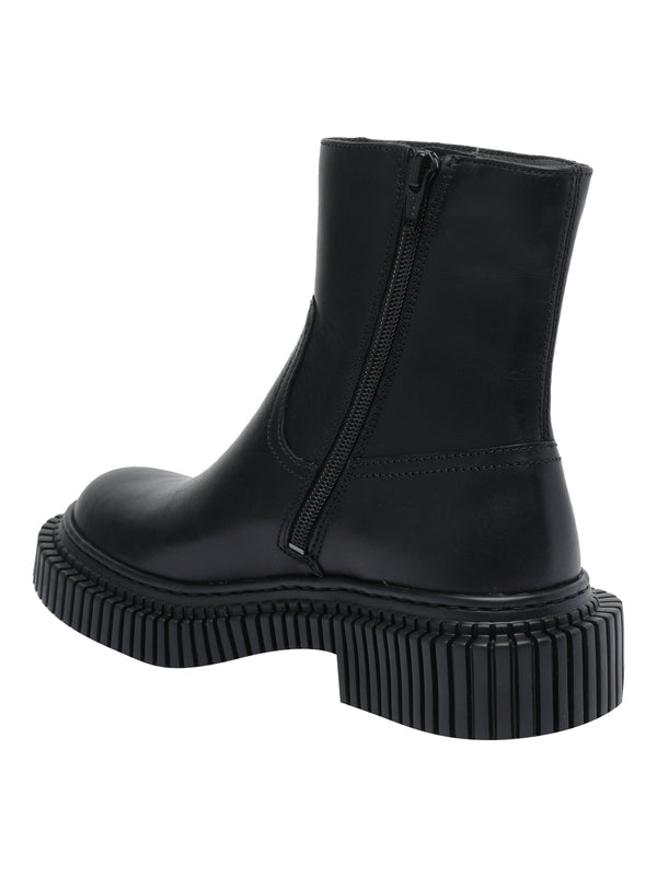 Camper Black Chelsea Boots
