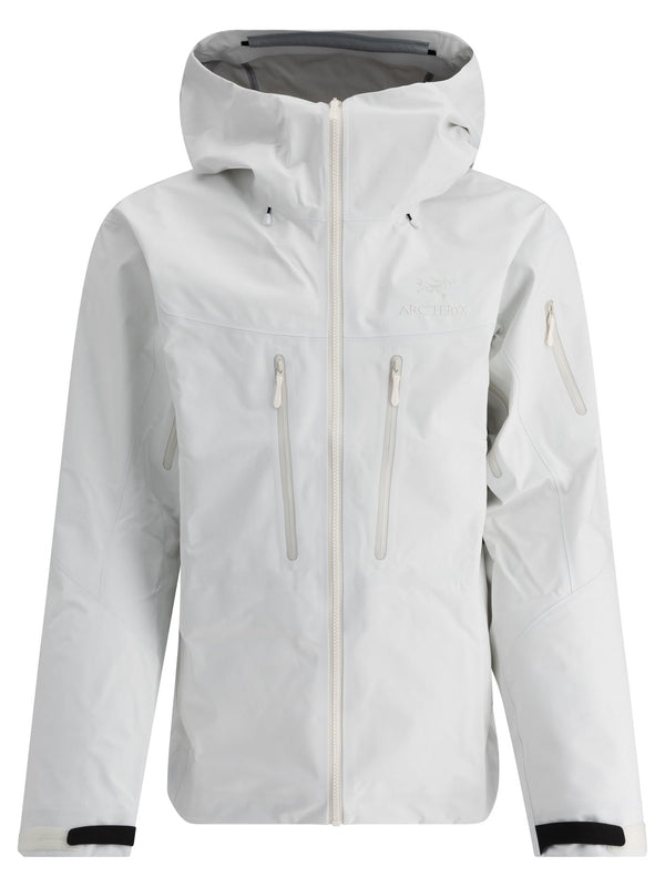 Alpha Nylon Hoodie Zip-Up Jacket