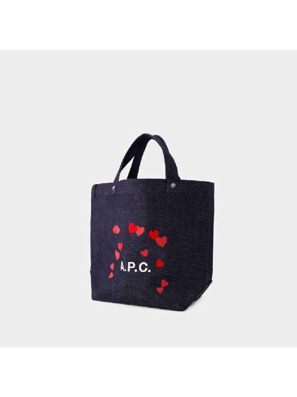 Valentine's Day Denim Mini Tote Bag