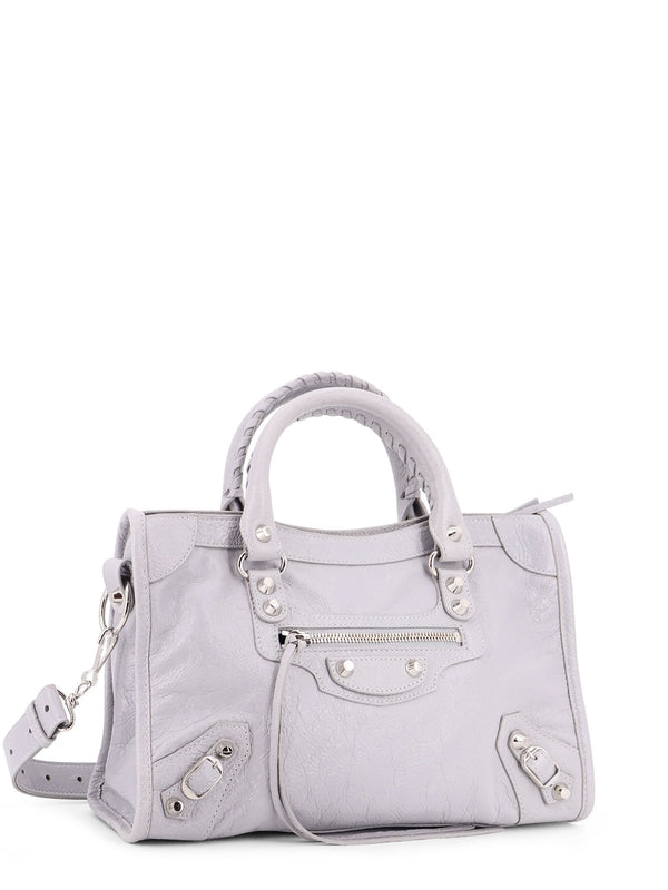 Balenciaga City Small Grey Tote Bags