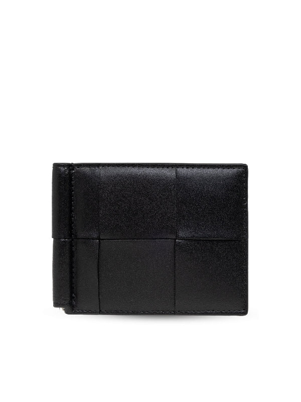 Intrecciato Money Clip Wallet