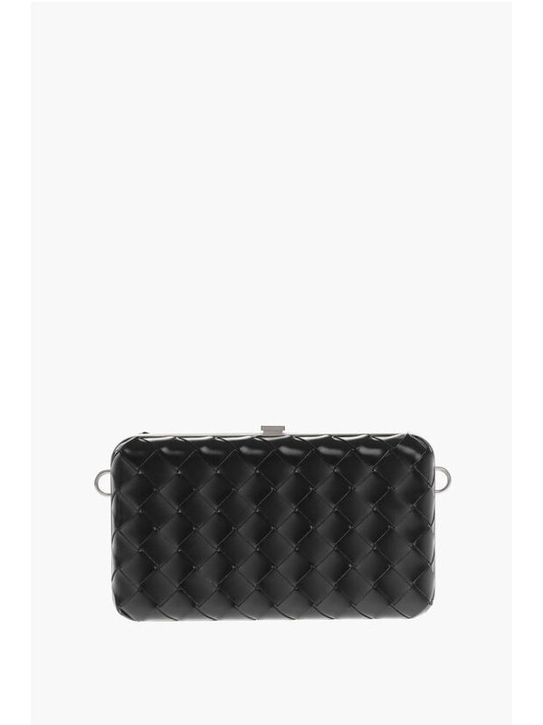 Woven Intrecciato Leather Crossbody Bag