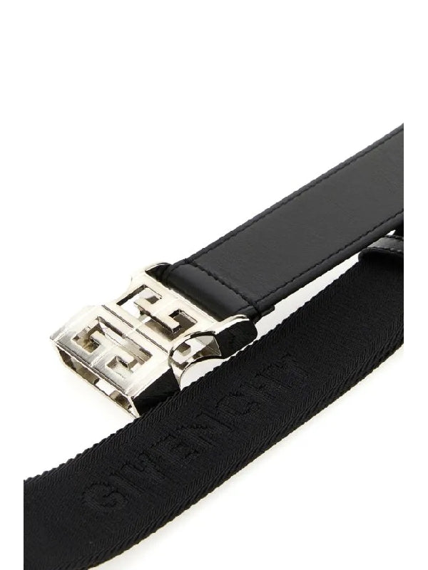 4g Buckle Fabric Leather Belt