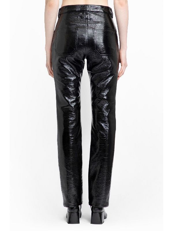 Re-edition Logo Patch Pocket Vinyl Pants