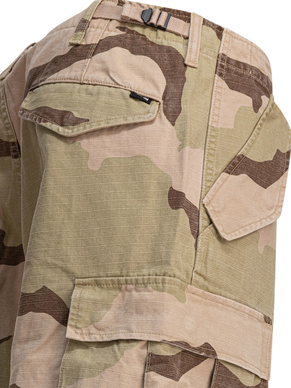 Cotton Military Cargo Pants