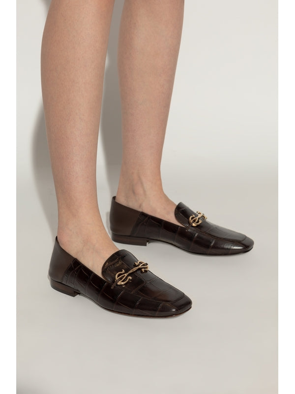 Louis Croco Effect Leather Loafer