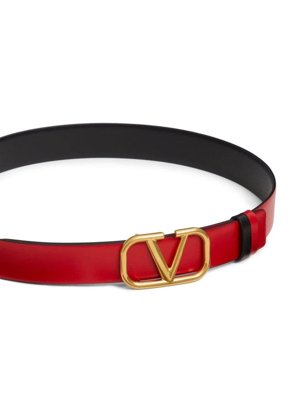 V Logo Reversible Belt