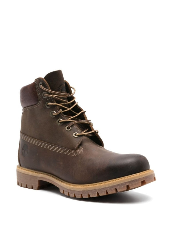 Timberland Brown Lace Up Boots