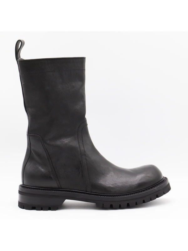 Rick Owens Black Ankle Boots