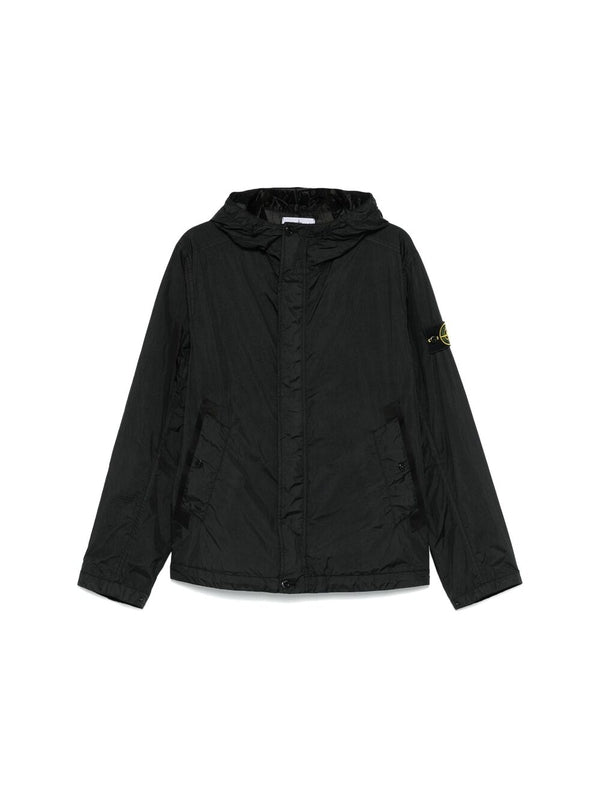 アップリケパッチナイロンフード付き
ジャケット
