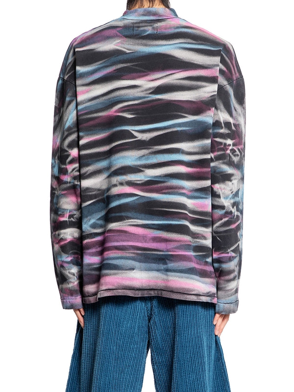 Tie-Dye Long Sleeve Top