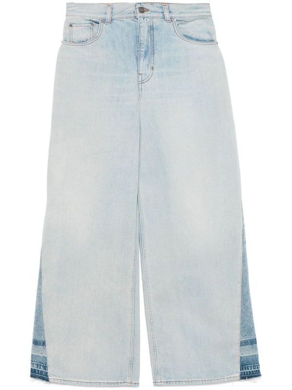 5 Pocket Wide Denim Pants