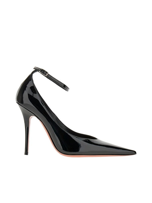 Anok Leather Anklet Pump Heel