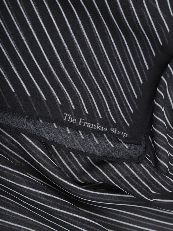 The Frankie Shop Black Other Fabric Mufflers