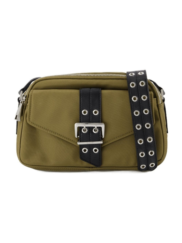 Bucky Buckle Strap Shoulder
  Bag
