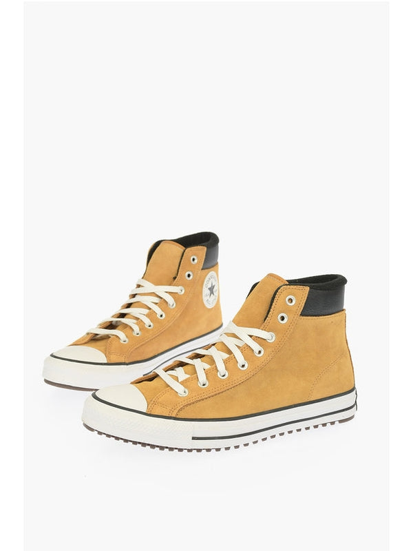Converse Beige High Top Sneakers