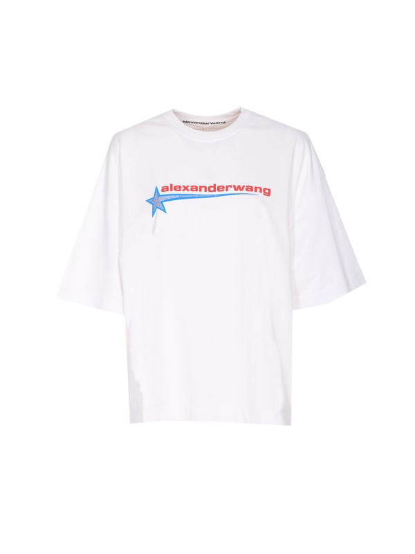 Alexanderwang White Half Sleeve