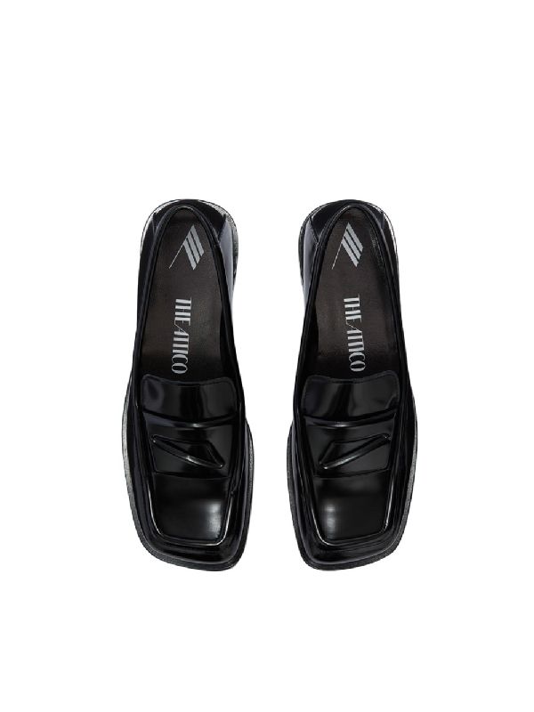 Amanda Leather Penny Loafers