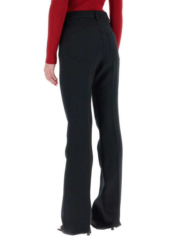 Courrèges - Black Flare Pants - Jente