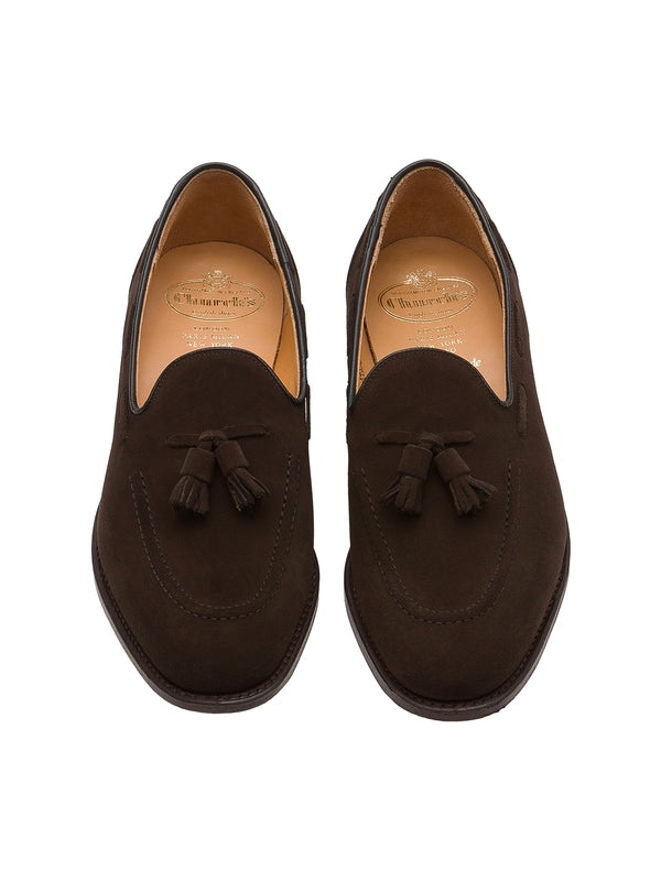 Tassel Accent Calfskin Loafers