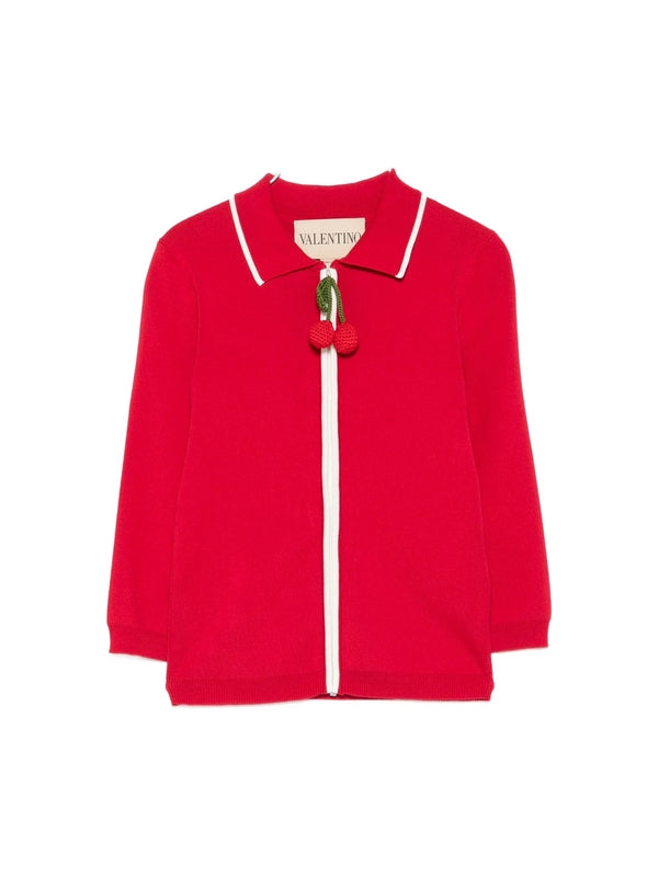 Valentino Red Cardigans