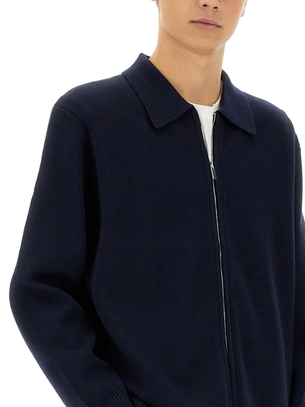 Wool Zip-Up Jacket