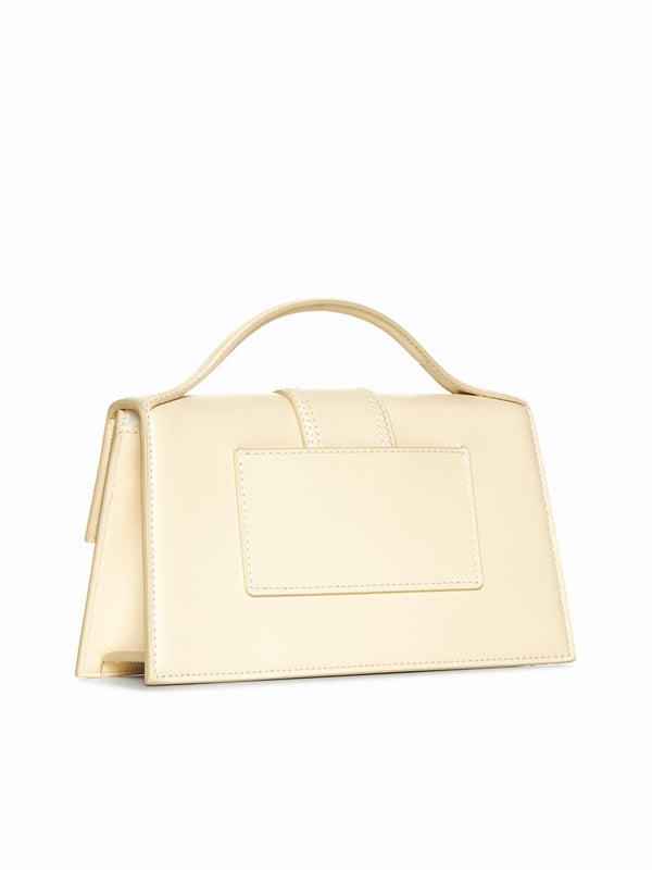 Bambino Logo Leather Tote Bag