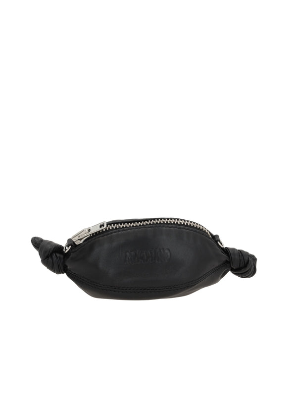 Paglie Leather Micro Crossbody Bag