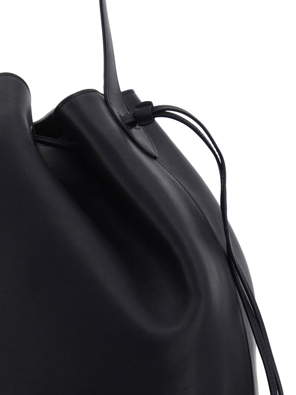 Belvedere Leather Bucket Bag