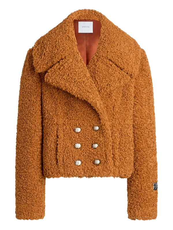Patou Orange Fur & Shearling