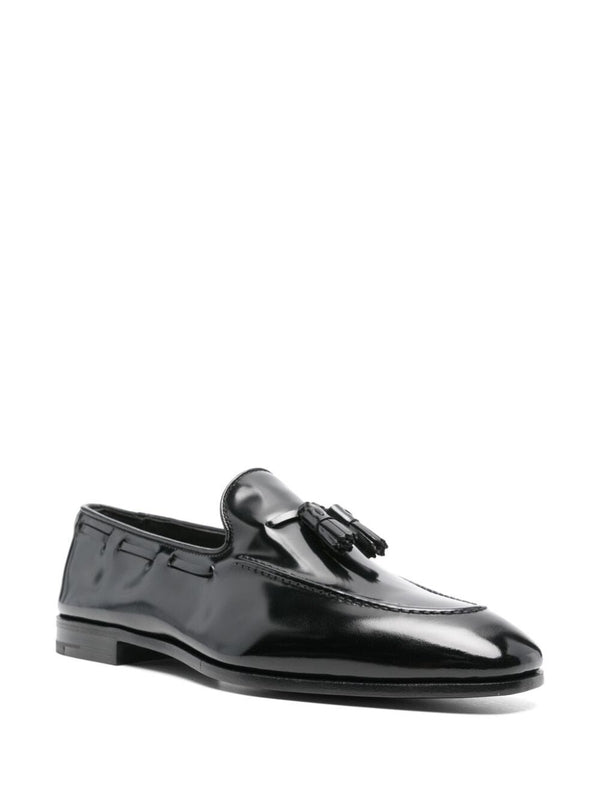 Tassel Leather Loafers