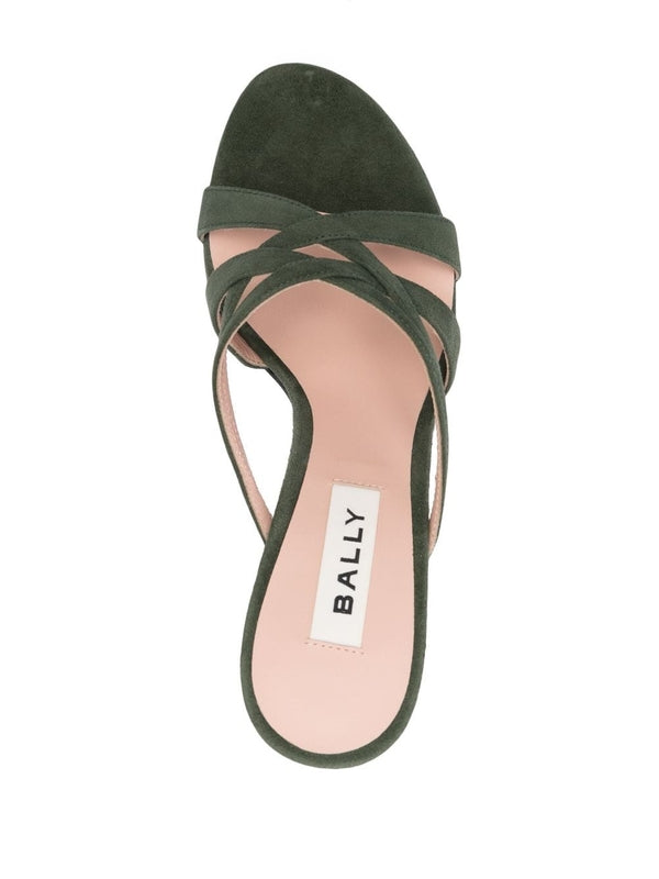 Bali Green Sandal Heels
