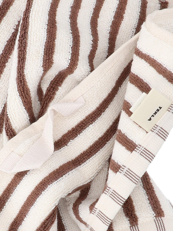 Logo Label Stripe Towel - Jente