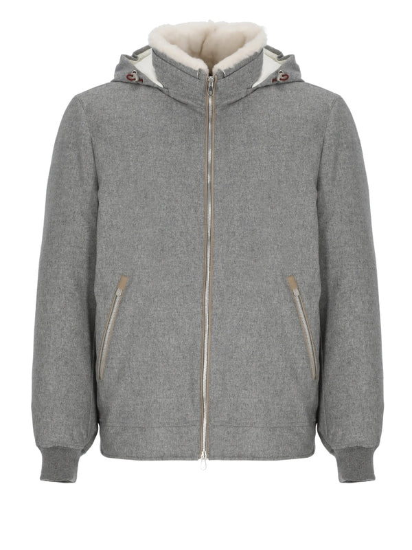 Brunello Cucinelli Grey Down