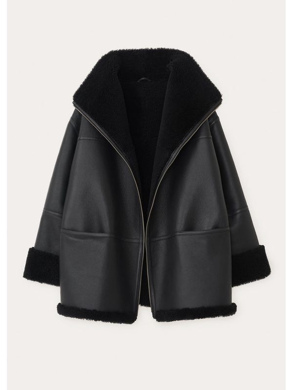 Signature Shearling Leather Jacket