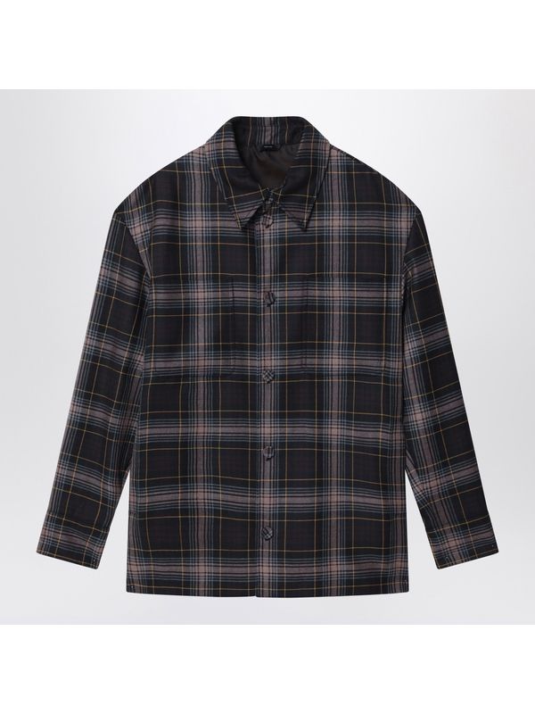 Tartan Check Wool Shirt