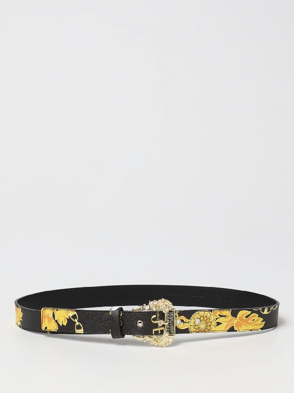 Chain Printing Baroque Buckle Belt